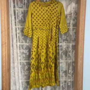 Mustard Yellow dress